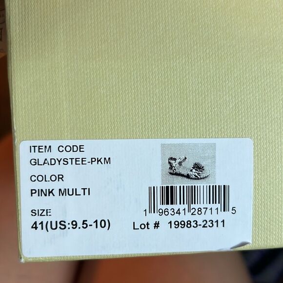 Spring Step Pink and Green Sandals Watermelon Design - Picture 8 of 8